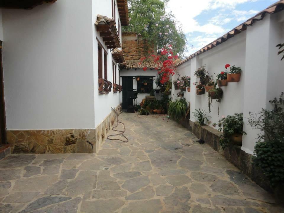 Hostal Del Carmen Villa de Leyva Dış mekan fotoğraf