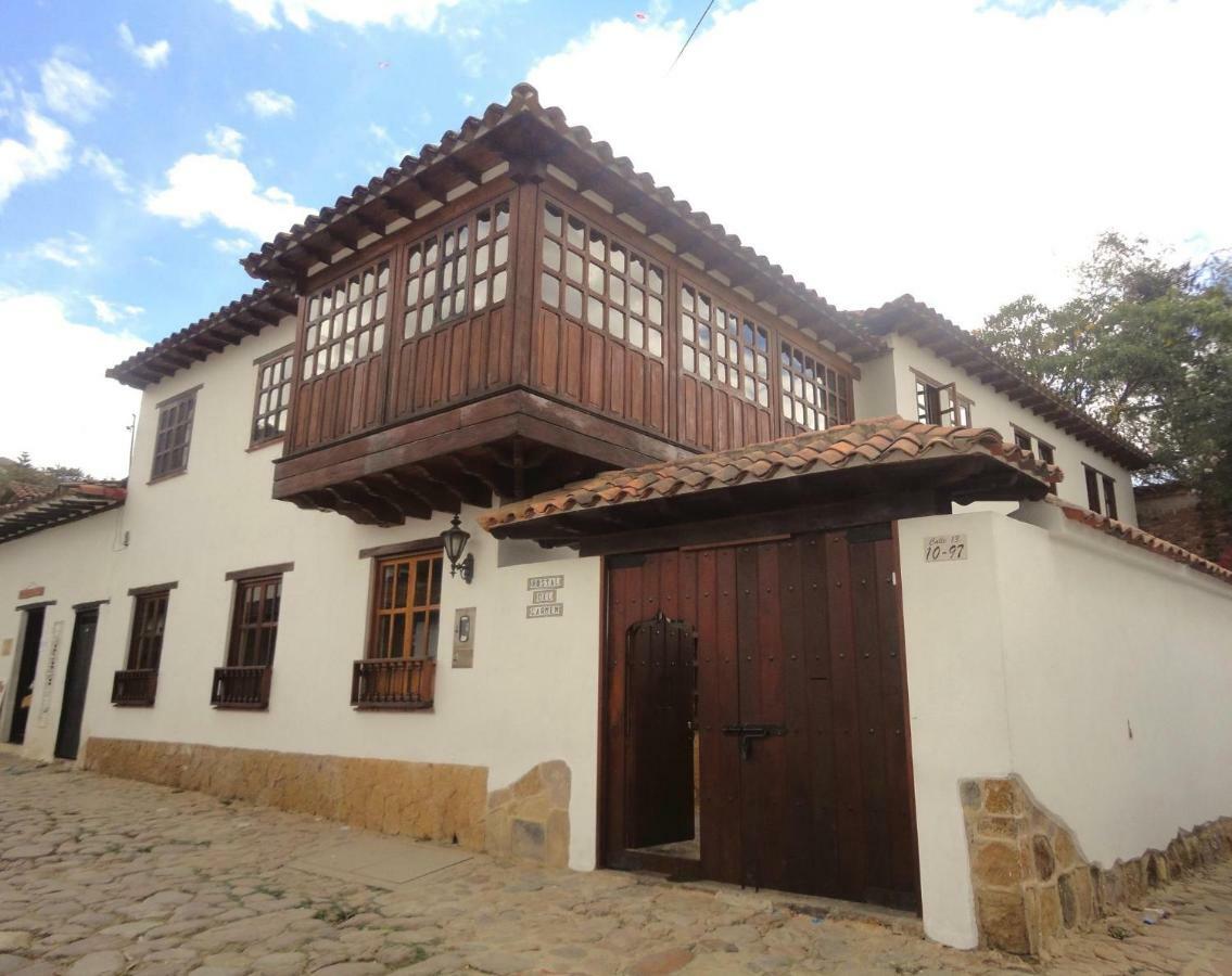 Hostal Del Carmen Villa de Leyva Dış mekan fotoğraf